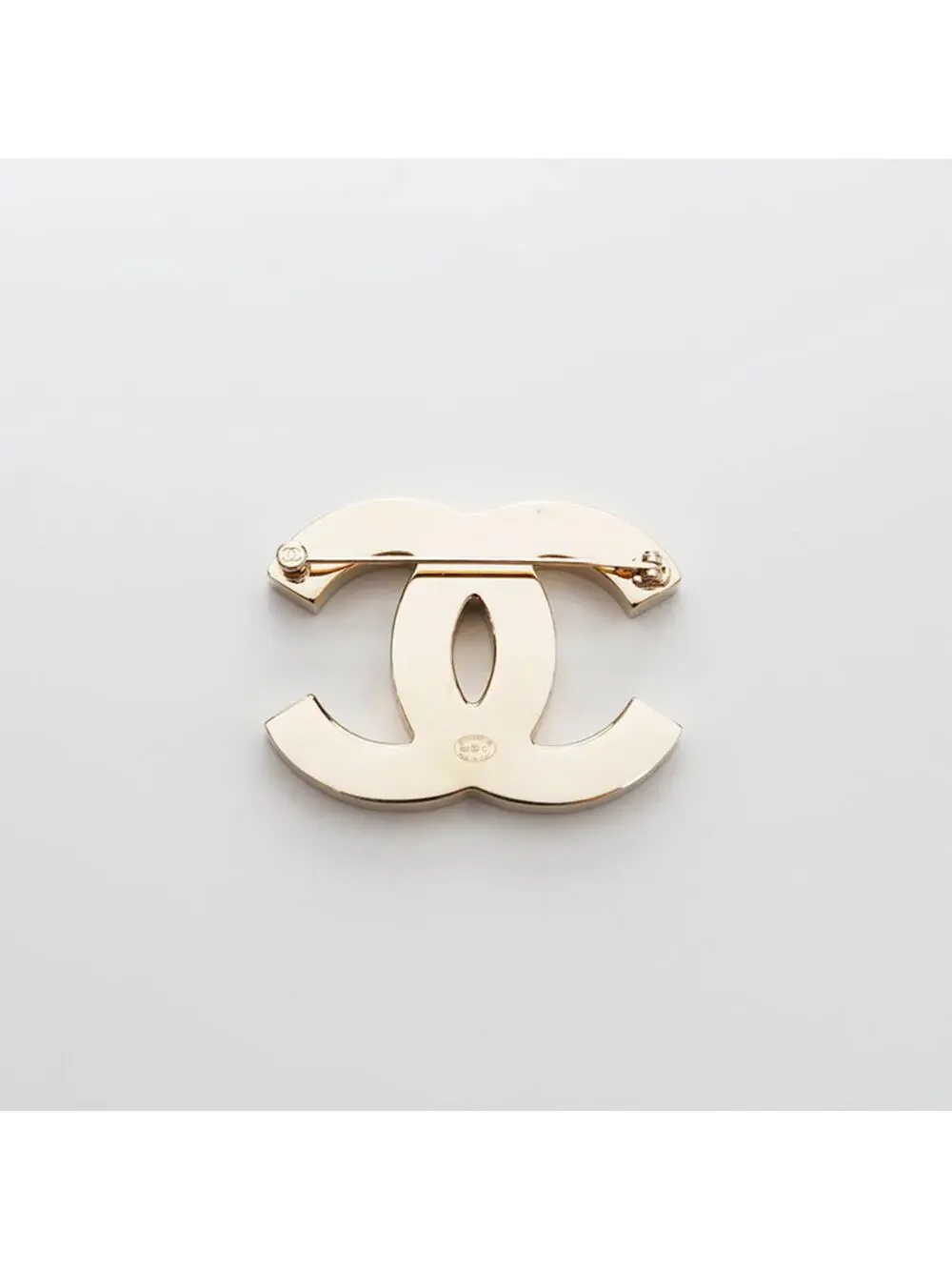 Chanel Cc Logo Brooch Metal #246952C98B